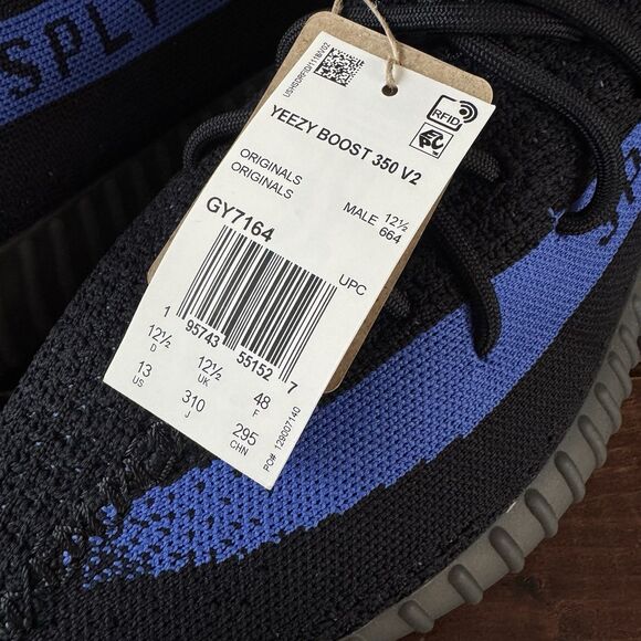 Adidas Yeezy Boost 350 V2 Dazzling Blue Shoes main image 10